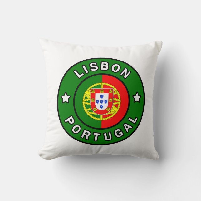 Lissabon Kissen (Vorderseite)