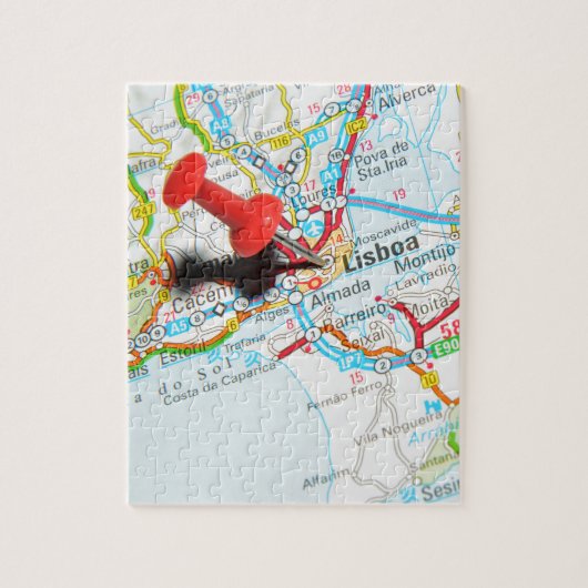 Lissabon, Lissabon, Portugal Puzzle (Vertikal)