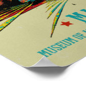 Lissabon MAAT Museum Illustration Portugal Poster (Ecke)