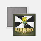 Lissabon Magnet (Vorderseite/Rückseite)