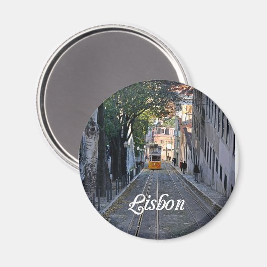 Lissabon Magnet (Vorderseite/Rückseite)