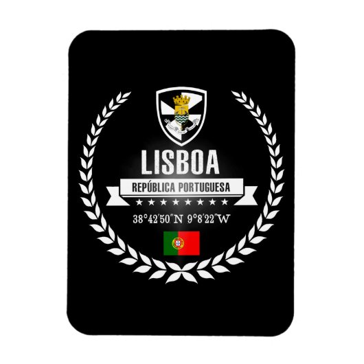 Lissabon Magnet (Vertikal)