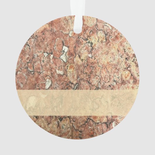 Lissabon-Marmor Ornament (Rückseite)