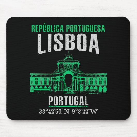 Lissabon Mousepad (Vorne)
