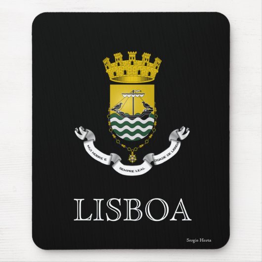 Lissabon Mousepad (Vorne)