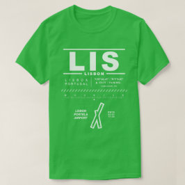 Lissabon Portela Airport LIS T - Shirt
