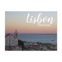 Lissabon Portugal Alfama Sunset
