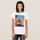 Lissabon Portugal Anime Style T-Shirt (Vorne ganz)