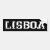 Lissabon Portugal Autoaufkleber (Vorne)
