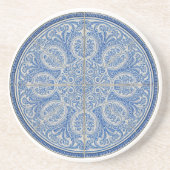 Lissabon Portugal Azulejos Tile Design Getränkeuntersetzer (Vorne)