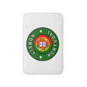Lissabon Portugal Badematte (Vorderseite Vertikal)