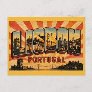 Lissabon Portugal Belém-Turm Postkarte