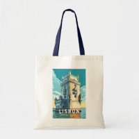 Lissabon Portugal Belem Turm Reisen Vintag