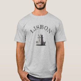 Lissabon Portugal Belém Turm T - Shirt