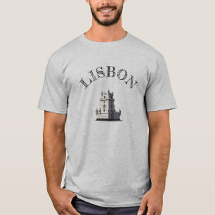Lissabon Portugal Belém Turm T - Shirt