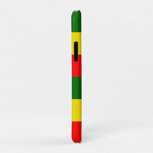 Lissabon, Portugal - Flaggenstreifen Case-Mate iPhone Hülle (Hinten/Rechts)