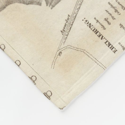 Lissabon, Portugal Fleecedecke (Ecke)