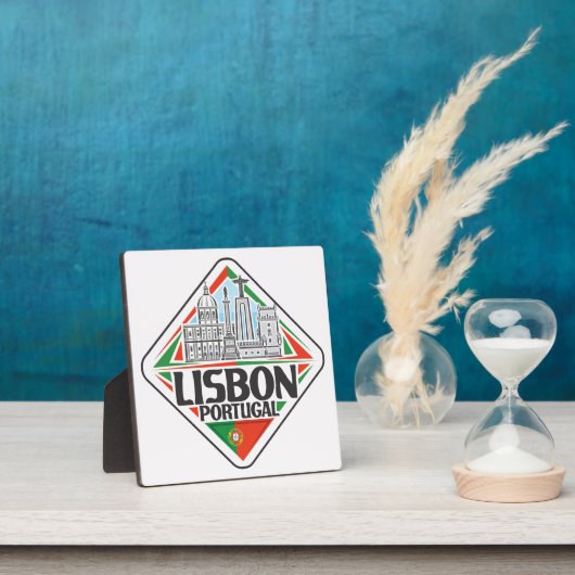 Lissabon Portugal Fotoplatte (InSitu)