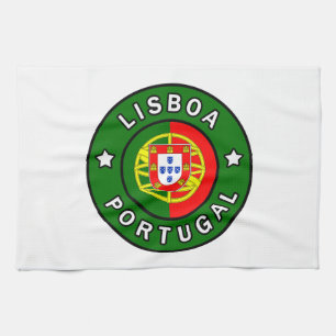 Lissabon Portugal Geschirrtuch