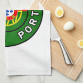 Lissabon Portugal Geschirrtuch (Viertel Falte)