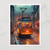 Lissabon Portugal ist ein schöner Touristenort Postkarte (Vorderseite)