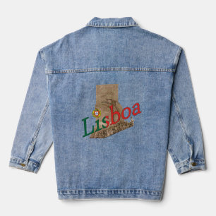 Lissabon Portugal Jeansjacke