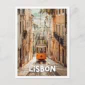 Lissabon Portugal Kunststadt Postkarte (Vorderseite)