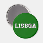 Lissabon Portugal Magnet (Vorderseite/Rückseite)