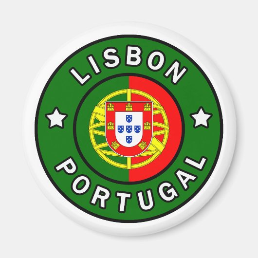 Lissabon Portugal Magnet (Vorne)