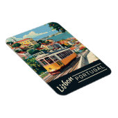 Lissabon Portugal Magnet (Rechte Seite)