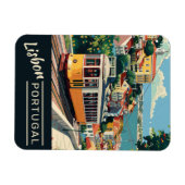 Lissabon Portugal Magnet (Horizontal)