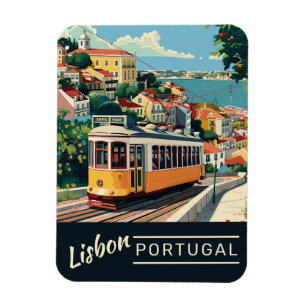 Lissabon Portugal Magnet