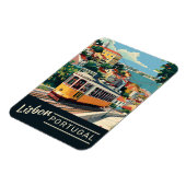 Lissabon Portugal Magnet (Linke Seite)