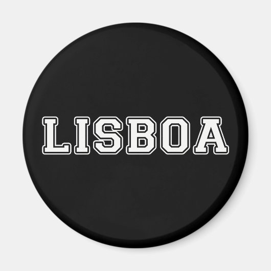 Lissabon Portugal Magnet (Vorne)