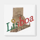 Lissabon Portugal Magnet (Vorne)