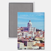 Lissabon Portugal Magnet  (Vorderseite/Rückseite)