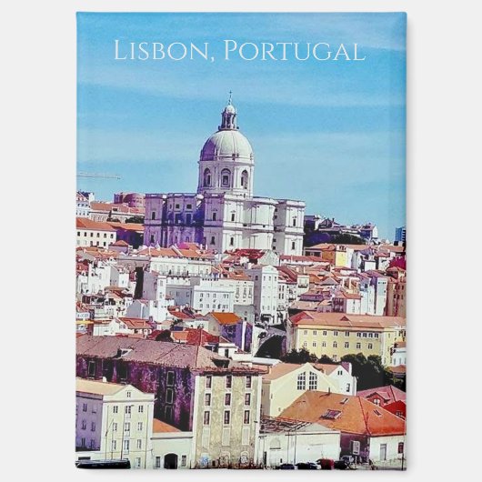 Lissabon Portugal Magnet  (Vorderseite)