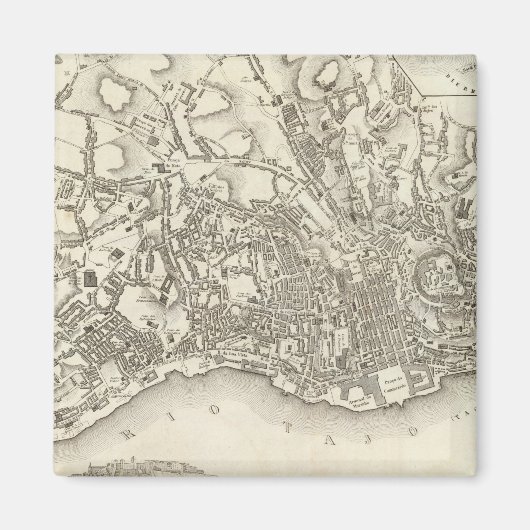 Lissabon, Portugal Magnet (Vorne)