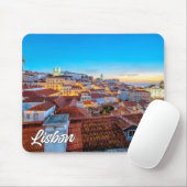 Lissabon, Portugal Mousepad (Mit Mouse)