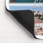 Lissabon Portugal Mousepad (Ecke)