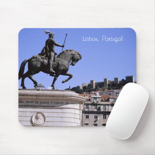 Lissabon, Portugal Mousepad (Mit Mouse)
