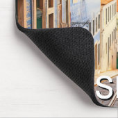 Lissabon Portugal Pantheon Alfama Wassercolor Mousepad (Ecke)