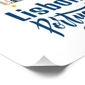 Lissabon Portugal Poster (Ecke)