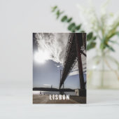 Lissabon, Portugal Postkarte (Stehend Vorderseite)