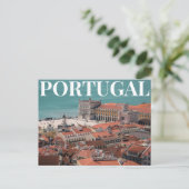 Lissabon, Portugal Postkarte (Stehend Vorderseite)