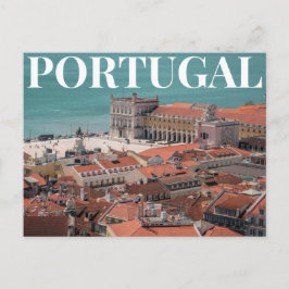 Lissabon, Portugal Postkarte
