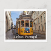 Lissabon Portugal Postkarte (Vorderseite)