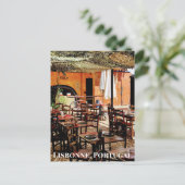 Lissabon, Portugal Postkarte (Stehend Vorderseite)