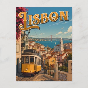 Lissabon Portugal Postkarte