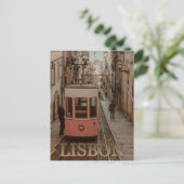 Lissabon, Portugal  Postkarte (Stehend Vorderseite)